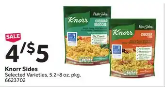 Stop&Shop Knorr Sides offer