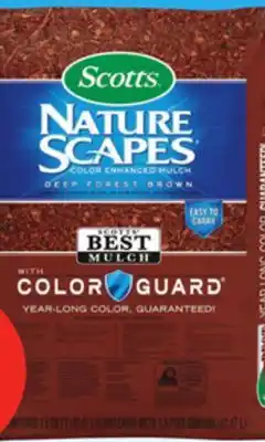 Lowe's 1.5-cu ft Nature Scapes Color Enhanced Mulch offer