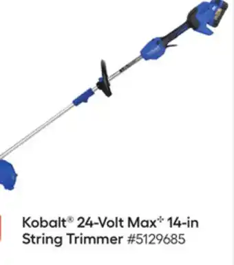 Lowe's 24-Volt Max* 14-in String Trimmer offer