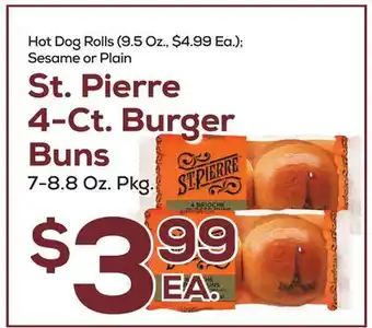 DeCicco & Sons St. Pierre 4-Ct. Burger Buns offer