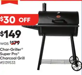 Lowe's Super Pro Charcoal Grill offer