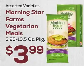 DeCicco & Sons Morning Star Farms Vegetarian Meals offer