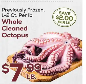 DeCicco & Sons Whole Cleaned Octopus offer