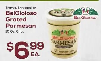 DeCicco & Sons BelGioioso Grated Parmesan offer