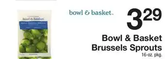The Fresh Grocer Brussels Sprouts offer