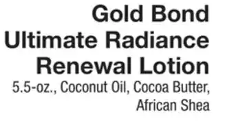 The Fresh Grocer Ultimate Radiance Renewal Lotion offer