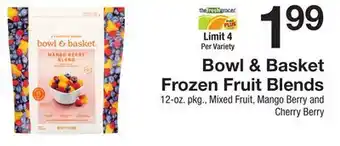 The Fresh Grocer Frozen Fruit Blends offer