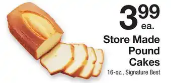 The Fresh Grocer Store Made Pound Cakes offer