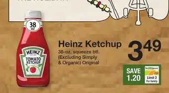 The Fresh Grocer Ketchup offer