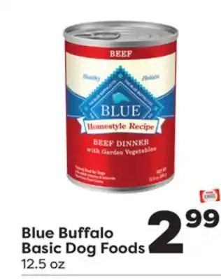 Weis Markets Blue Buffalo Basic Dog Foods offer