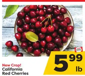 Weis Markets California Red Cherries offer