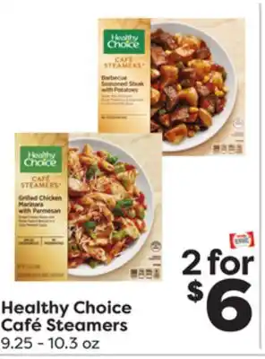 Weis Markets Healthy Choice Café Steamers offer