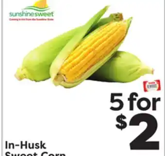 Weis Markets In-Husk Sweet Corn offer