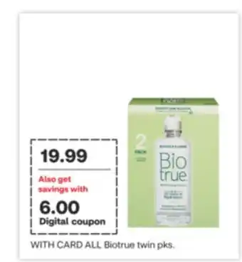 CVS ALL Biotrue twin pks offer