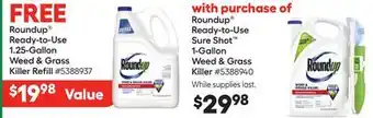 Lowe's Ready-to-Use Sure Shot 1-Gallon Weed & Grass Killer offer