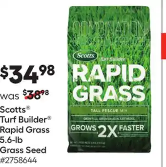 Lowe's Turf Builder Rapid Grass 5.6-lb Grass Seed offer
