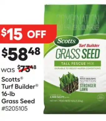Lowe's Turf Builder 16-lb Grass Seed offer