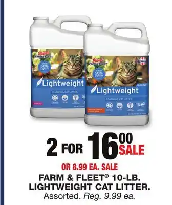 Blain's Farm & Fleet Farm & Fleet 10-LB Lightweight Cat Litter offer