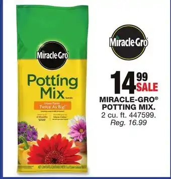 Blain's Farm & Fleet MIRACLE-GRO POTTING MIX offer