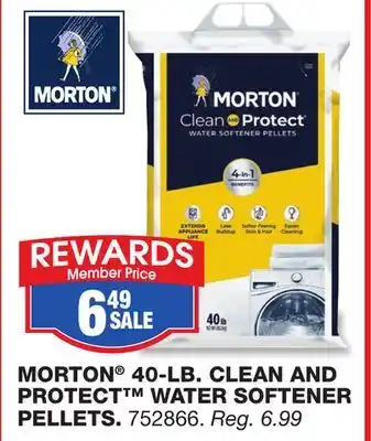 Blain's Farm & Fleet MORTON 40-LB. CLEAN AND PROTECT WATER SOFTENER PELLETS offer