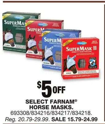 Blain's Farm & Fleet SELECT FARNAM HORSE MASKS offer