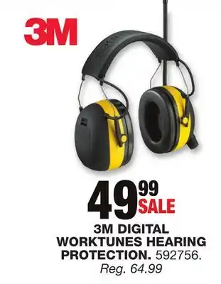 Blain's Farm & Fleet 3M DIGITAL WORKTUNES HEARING PROTECTION offer