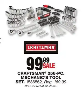 Blain's Farm & Fleet CRAFTSMAN 256-PC. MECHANIC'S TOOL SET offer