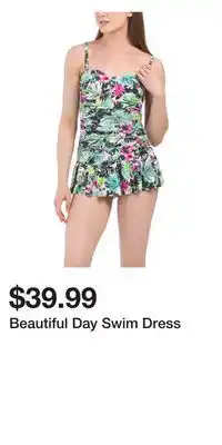 TJ Maxx Beautiful Day Swim Dress offer