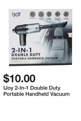 Five Below IJoy 2-In-1 Double Duty Portable Handheld Vacuum offer