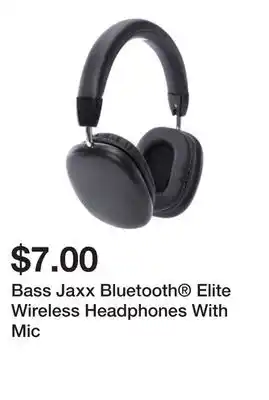 Five Below Bass Jaxx Bluetooth Elite Wireless Headphones With Mic offer