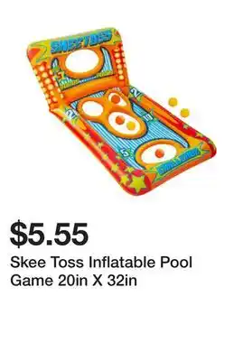 Five Below Skee Toss Inflatable Pool Game 20in X 32in offer