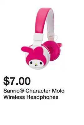 Five Below Sanrio Character Mold Wireless Headphones offer