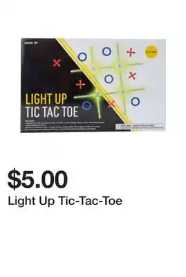 Five Below Light Up Tic-Tac-Toe offer