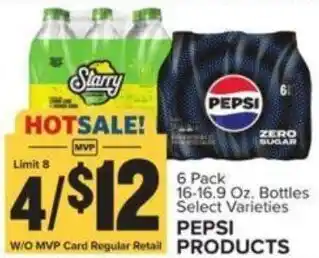 Food Lion PEPSI PRODUCTS offer