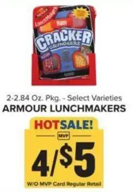 Food Lion ARMOUR LUNCHMAKERS offer