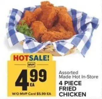 Food Lion 4 PIECE FRIED CHICKEN offer