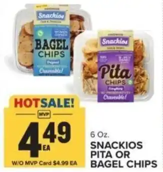 Food Lion SNACKIOS PITA OR BAGEL CHIPS offer