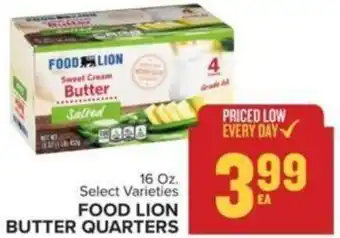 Food Lion FOOD LION BUTTER QUARTERS offer