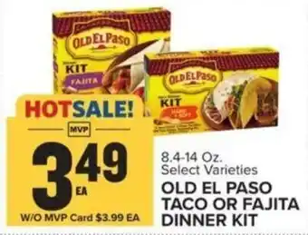 Food Lion OLD EL PASO TACO OR FAJITA DINNER KIT offer