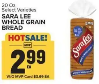 Food Lion SARA LEE WHOLE GRAIN BREAD offer