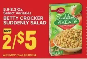 Food Lion BETTY CROCKER SUDDENLY SALAD offer