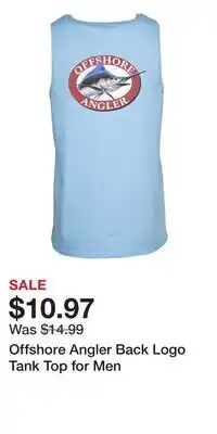 Cabela's Offshore Angler Back Logo Tank Top for Men offer