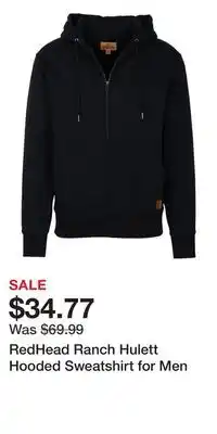 Cabela's RedHead Ranch Hulett Hooded Sweatshirt for Men offer