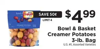 ShopRite Creamer Potatoes 3-lb.Bag offer