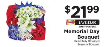 ShopRite Memorial Day Bouquet offer