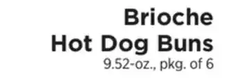 ShopRite Brioche Hot Dog Buns offer