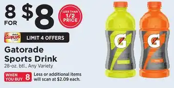 ShopRite Sports Drink offer