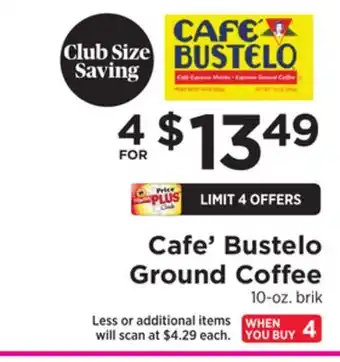 ShopRite Ground Coffee offer