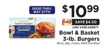 ShopRite 3-lb. Burgers offer