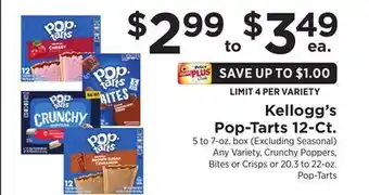 ShopRite Pop-Tarts 12-Ct offer